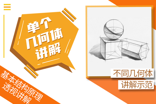透视基础教程之单个几何体讲解