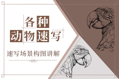 速写场景构图讲解
