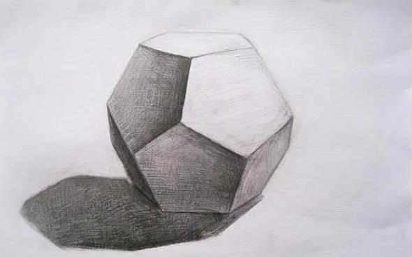 素描正六面体的透视怎么画