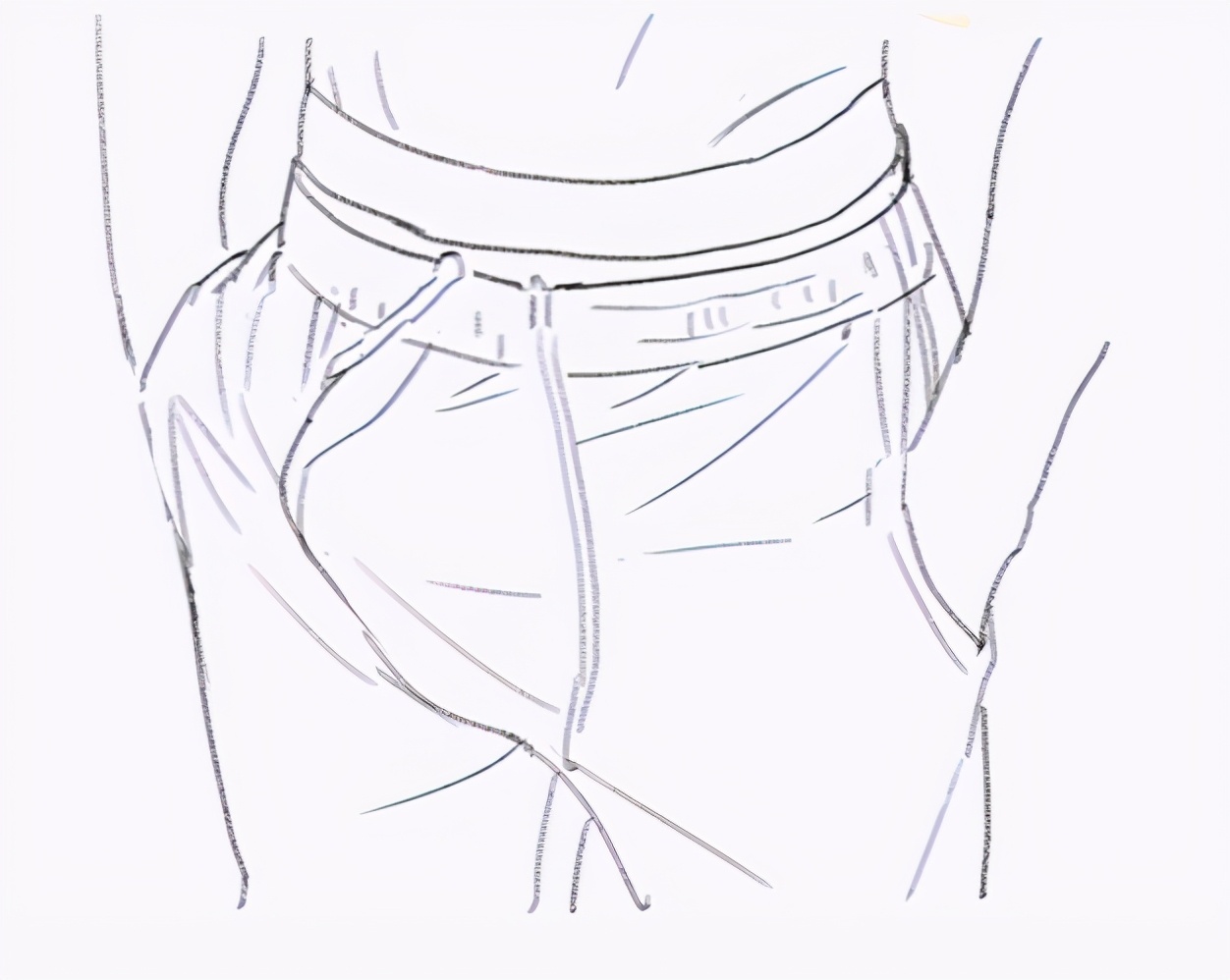 怎么画裤子?裤子褶皱的处理有哪些方法?