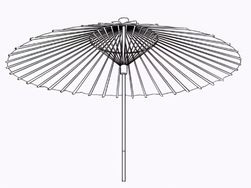 日本纸片伞怎么画？怎么画伞？