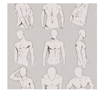 有魅力的男性怎么画，你需要知道男性肌肉绘画方法