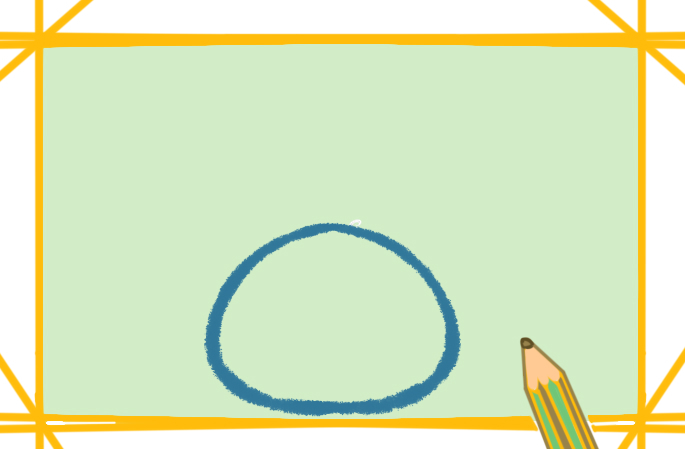 黄鸡简笔画带颜色教程步骤图片