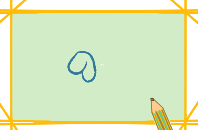 巴西龟简笔画带颜色教程步骤图片