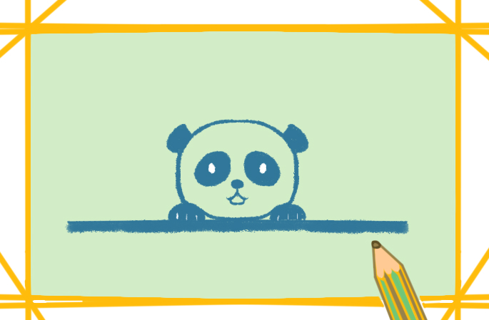 大熊猫简笔画怎么画好看简单教程