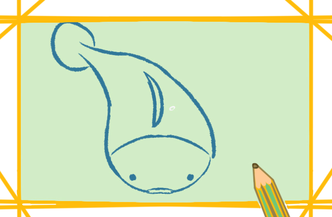 水生动物鲶鱼的原创图片超简单怎么画