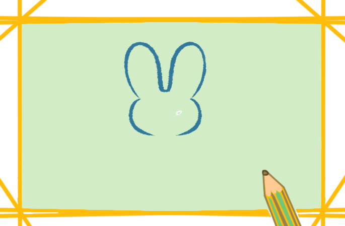 好看的小白兔怎么画步骤简单