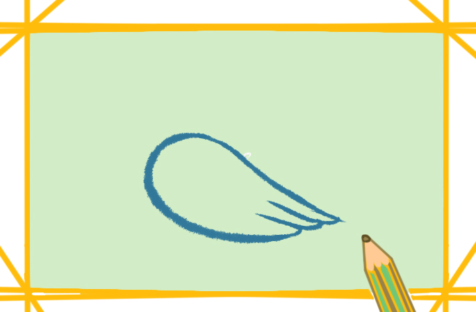 可爱的鸟卡通简笔画教程步骤图片