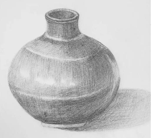 素描静物教程：陶罐的画法