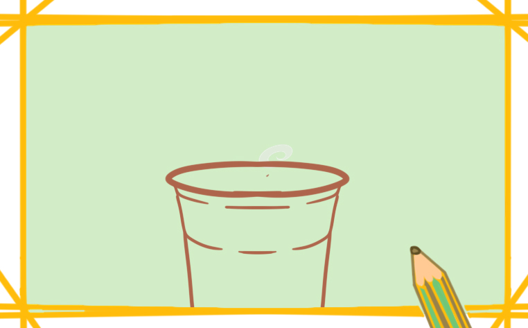 奶茶简笔画可爱卡通的图片教程