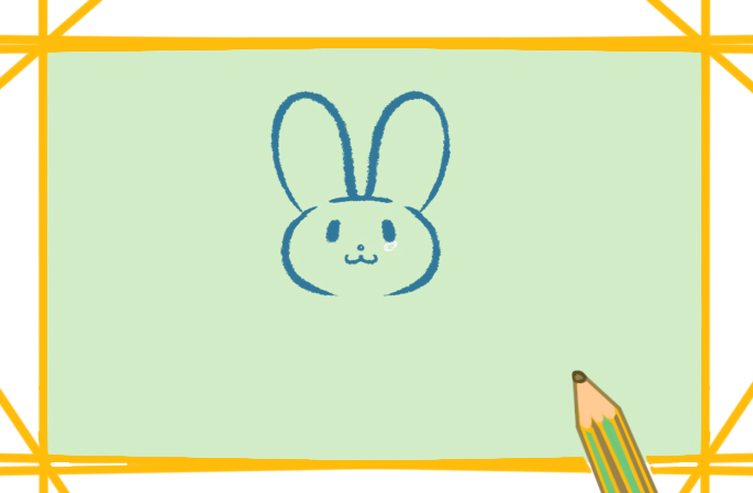 好看的小白兔怎么画步骤简单